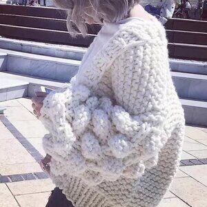 Bubble Knit Cardigan 102